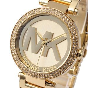 Gold Michael Michael Kors watch. Style : MK5784.